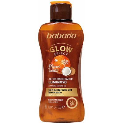 Babaria Glow Effect Monoi Tahiti rozjasňující olej na opalování 100 ml – Zboží Dáma