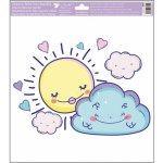 Přerov Dekorace okenní folie 33x33,5 cm, sluníčka / 6880 245327 – Hledejceny.cz