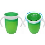 Munchkin Juniorský netekoucí hrneček 360° s oušky zelený 207 ml – Zboží Dáma