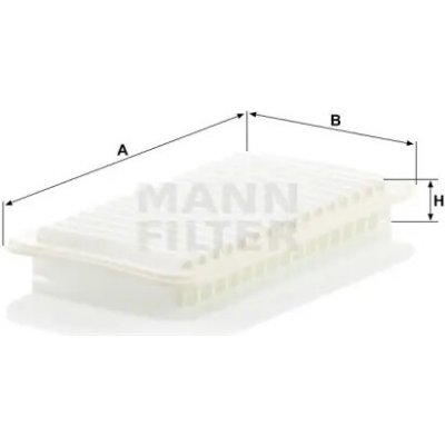 MANN FILTER Vzduchový filtr C 31 023 – Hledejceny.cz