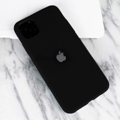 Pouzdro SES Silikonové matné s výřezem Apple iPhone 11 Pro - černé – Zboží Mobilmania