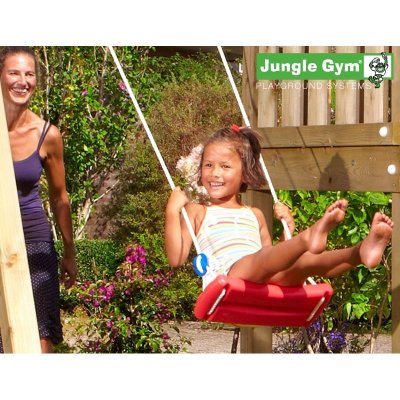 Jungle houpačka Gym Swing Seat červená