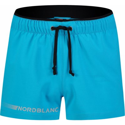 Nordblanc Fighter pánské šortky na běhání světle modré – Zboží Mobilmania