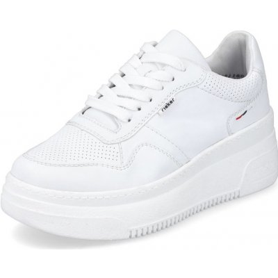 Rieker M7811-80 dámské tenisky bílé – Zboží Mobilmania