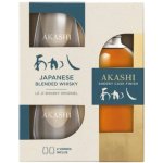 Akashi Sherry Cask Finish 40% 0,5 l (dárkové balení 2 sklenice) – Hledejceny.cz
