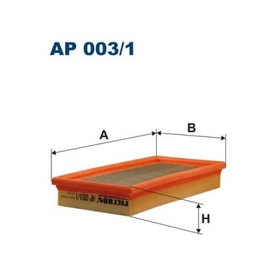 Vzduchový filtr Filtron AP003/1 – Hledejceny.cz