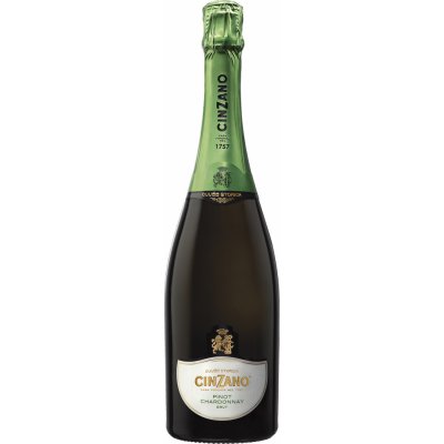 Cinzano Pinot Chardonnay Brut 11,5% 0,75 l (holá láhev) – Zboží Dáma