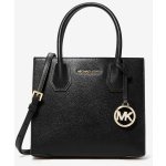 Michael Kors dámská kožená kabelka crossbody Mercer černá – Zboží Mobilmania