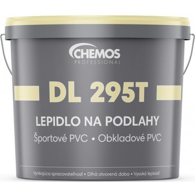 Chemos speciální disperzní lepidlo na PVC sportovní podlahy DL 295T / 12kg – Zboží Mobilmania