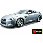 Bburago 2009 Nissan GT R stříbrná 1:18 – Zbozi.Blesk.cz