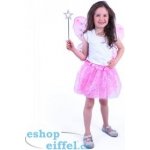 RAPPA tutu sukně růžový motýl s hůlkou a křídly – Zboží Dáma