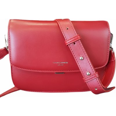 David Jones kabelka crossbody malá červená CM 6407 Dark RED – Zboží Mobilmania