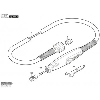 DREMEL Ohebný hřídel pro 225 – Zboží Mobilmania