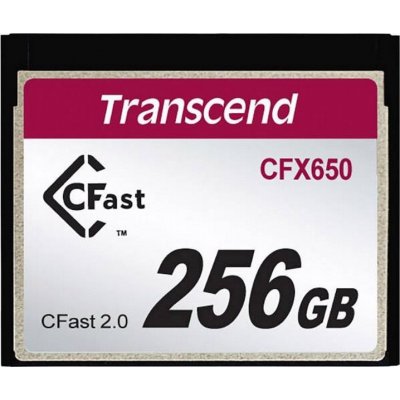 Transcend CFast 2.0 CFX650 256 GB TS256GCFX650 – Zbozi.Blesk.cz