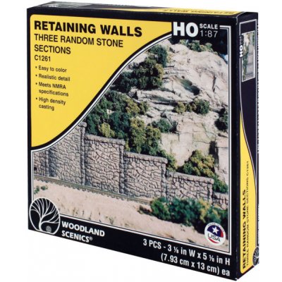 Woodland Scenics opěrná zeď kamenná C1261 – Hledejceny.cz