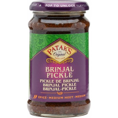 Pataks Brinjal Pickle 312 g – Sleviste.cz