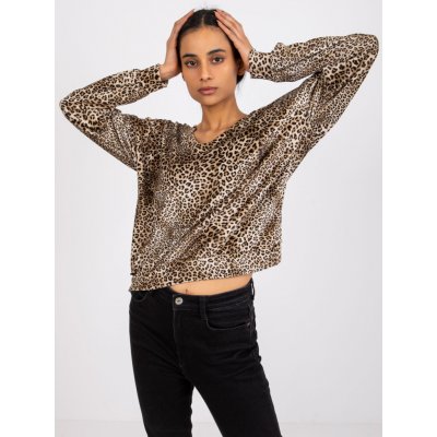 Bluzka-DHJ-BZ-6550-2.34P-černá a béžová – Zbozi.Blesk.cz