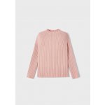 Mayoral svetr žebro světle růžová – Zboží Dáma