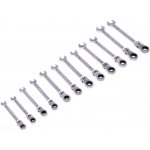 Kraft & Dele Ráčnové klíče s kloubem 12ks KD11304 – Zboží Dáma