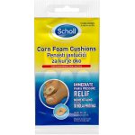 Scholl Corn Cushions Foam ochranný polštářek na kuří oka a citlivá místa 9 ks – Zboží Mobilmania