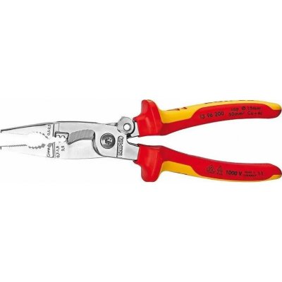 Knipex 13 96 200 Kleště univerzální elektroinstalační 200 mm (K 13 96 200) – Zboží Dáma