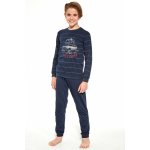 Cornette dětské pyžamo Follow Me Kids modrá – Zboží Mobilmania