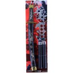 Rappa meč japonský katana s přísluš sada 5 ks – Zboží Dáma