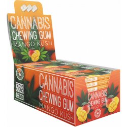 Cannabis Konopné žvýkačky Mango 24 balení v boxu