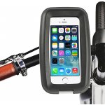 Pouzdro AppleMix + držák na kolo / motorku Apple iPhone 4 / 4S / 5 / 5C / 5S / SE - voděodolné černé – Zboží Mobilmania