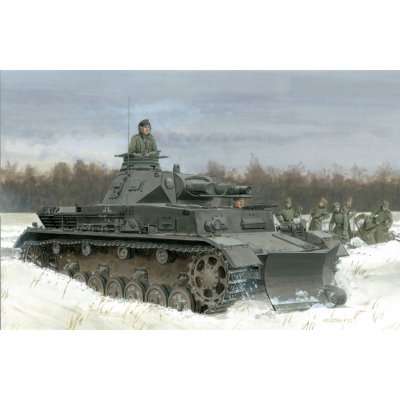 Dragon Model Kit military 6764 PZ.KPFW. IV AUSF.B MIT GELÄNDEPFLUG 1:35