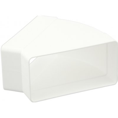 Vents Koleno pro čtyřhranné potrubí 45st. vodorovné 204x60 mm PVC – Hledejceny.cz