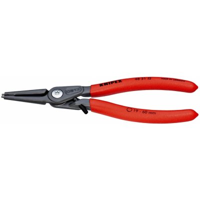 KNIPEX - Kleště precizní, na pojistné kroužky Ø 19-60mm - vnitřní - 180mm, velké opěrné plochy na hrotech (4831J2) – Hledejceny.cz