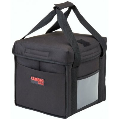 CAMBRO Termotaška na jídlo – 25.5 x 25.5 x 28 cm – Černá – skládací GBD101011110 – Zbozi.Blesk.cz
