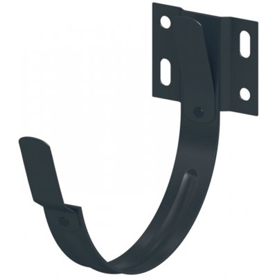 Covernit Lakovaný žlabový hák čelní 250 mm RAL 7016 Antracit – Sleviste.cz