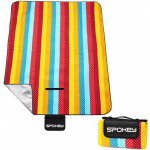 Spokey PICNIC GRAIN Pikniková deka s popruhem 130 x 150 cm K839638 – Zbozi.Blesk.cz