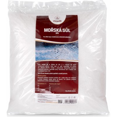 Vodnář spa Mořská sůl 5 kg – Zboží Mobilmania