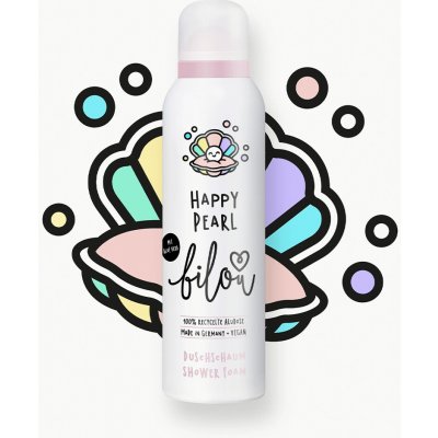 Bilou Pečující sprchová pěna Happy Pearl 200 ml – Zboží Dáma