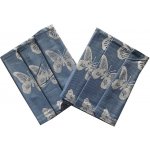 Sleep-well Utěrka Extra savá 50x70 Motýlci modrá rozměr 50x70 cm. 3 ks – Hledejceny.cz