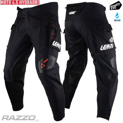 enduro Leatt Moto 4.5 HydraDri Pant Nepromokavé Black 2026 38 | Zboží Auto