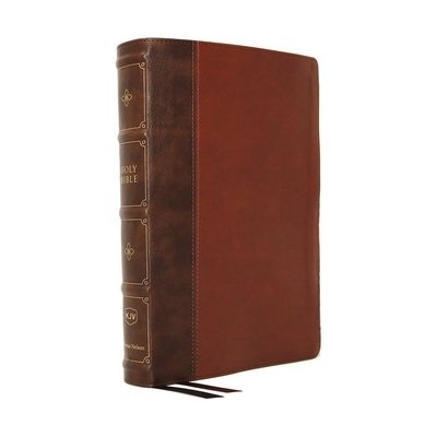 KJV, Compact Bible, Maclaren Series, Leathersoft, Brown, Comfort Print – Zboží Mobilmania