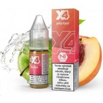 X4 Bar Juice Apple Peach 10 ml 10 mg – Hledejceny.cz