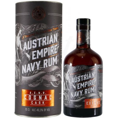 Austrian Empire Navy Cognac Cask 46,5% 0,7 l (holá láhev) – Zbozi.Blesk.cz