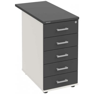 Hobis K 35 C N 80 5 zásuvek léta napříč 80 cm bílá antracit – Hledejceny.cz