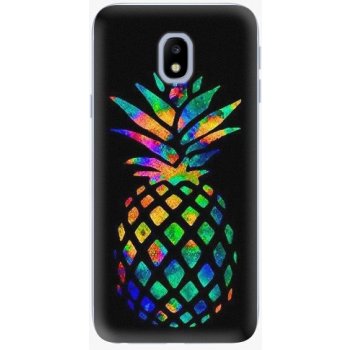 Pouzdro iSaprio - Rainbow Pineapple - Samsung Galaxy J3 2017