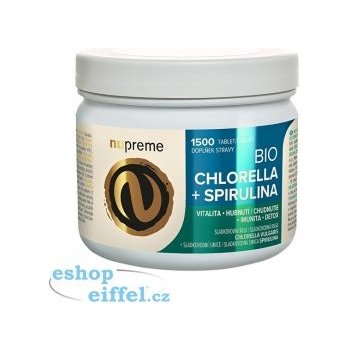 Nupreme Chlorella + Spirulina Bio 1500 tablet