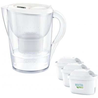 Brita Marella XL 3,5 l bílá + MX Pro PO 2024 3 ks – Zboží Dáma