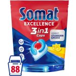 Somat Excellence 3v1 kapsle do myčky Lemon 88 ks – Sleviste.cz