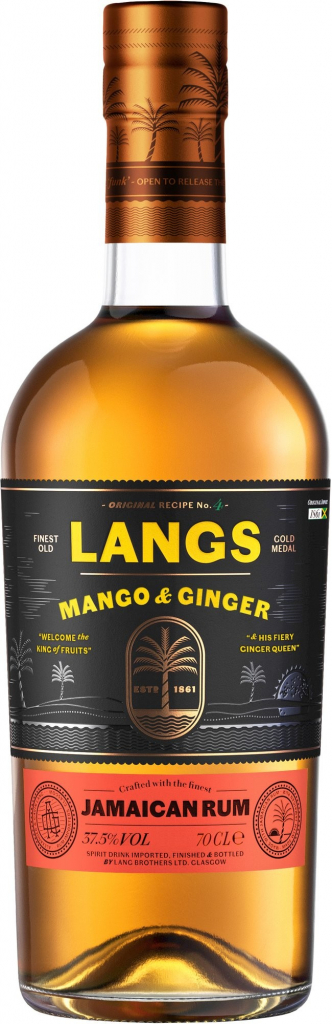 Langs Mango & Ginger 37,5% 0,7 l (holá láhev)