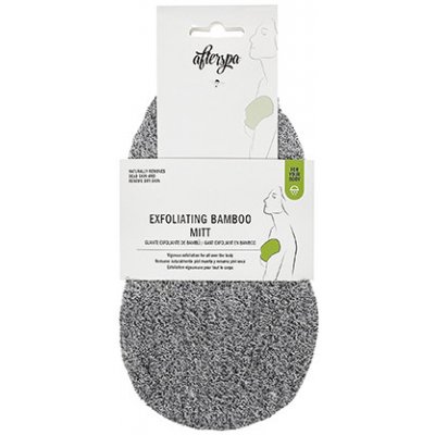 AfterSpa Exfoliating Bamboo Mitt mycí bambusová rukavice – Zboží Mobilmania