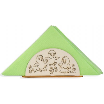 Centroflor Velikonoční dřevěný stojánek na ubrousky 65x130mm – Zboží Dáma